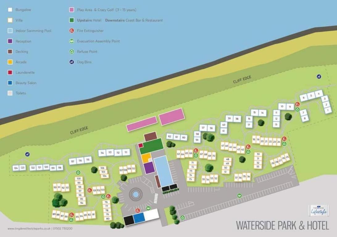 Villa Sea View 3-Bed Heated Pool Eat Bar Kids Park Lowestoft Exterior foto